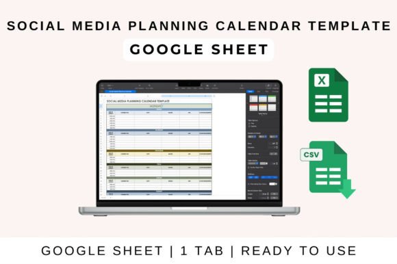 Download Social Media Planning Calendar Template - Social media Collection