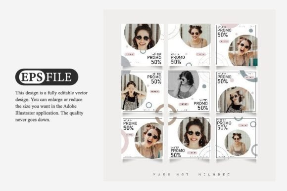 Download Social Media Puzzle Grid Post Banner - Social media Collection