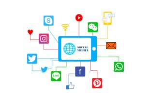 Download Flat Web Content Social Media Strategy - Social media Collection