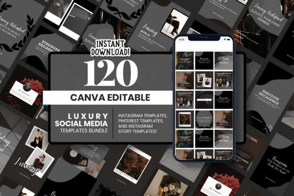 Download Luxury Social Media Templates Bundle - Social media Collection