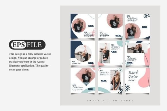 Download Social Media Puzzle Frame Grid Post - Social media Collection