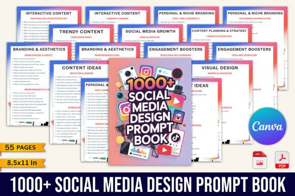 Download 1000+ Social Media Design Prompt Planner - Social media Collection