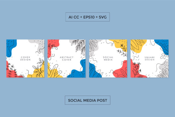 Download Social Media Square Post Template - Social media Collection
