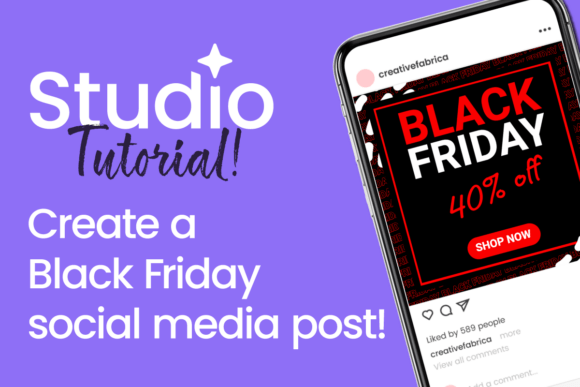 Download Create a Black Friday Social Media Post in Studio - Social media Collection