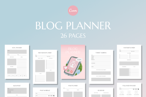 Download Blog Planner Template | Social Media - Social media Collection