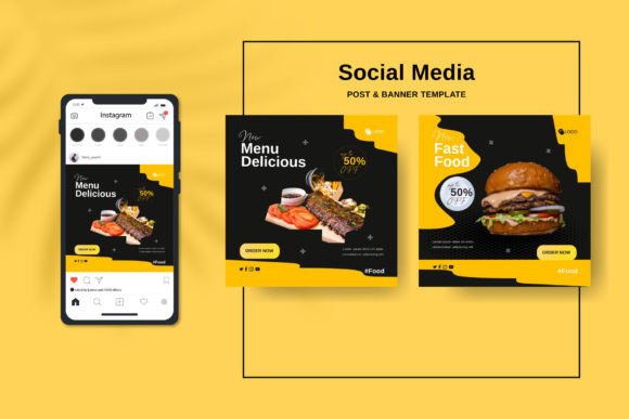 Download Social Media Food Menu - Social media Collection