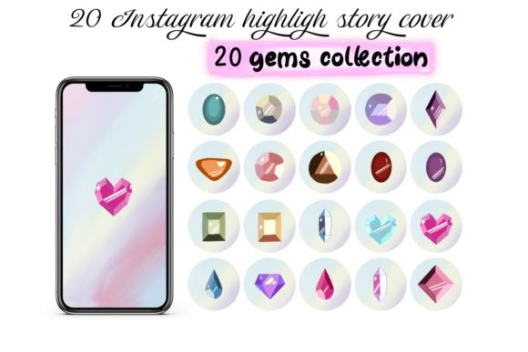 Download Gems Collection Instagram Highligh Cover - Cover Collection
