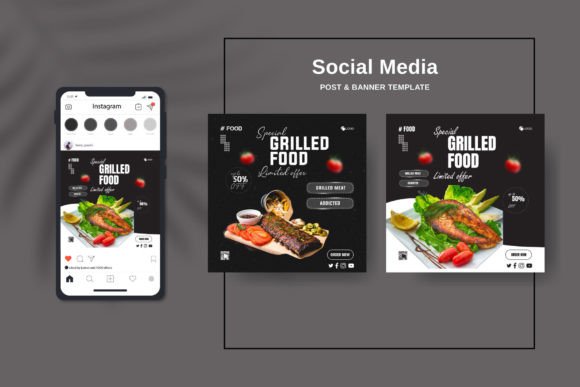 Download Social Media Food Menu - Social media Collection