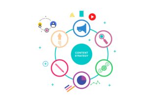 Download Flat Web Content Social Media Strategy - Social media Collection