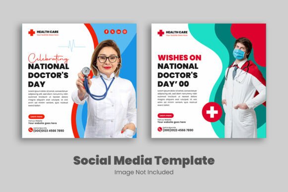 Download National Doctors Day Social Design Post - Social Collection