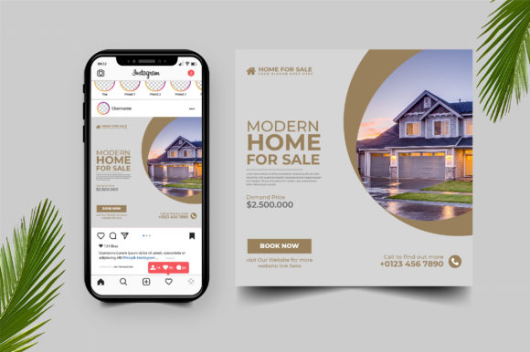 Download Real Estate Social Media Design Template - Social media Collection