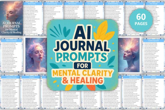 Download AI Journal Prompts for Mental Clarity - Premium Bundle
