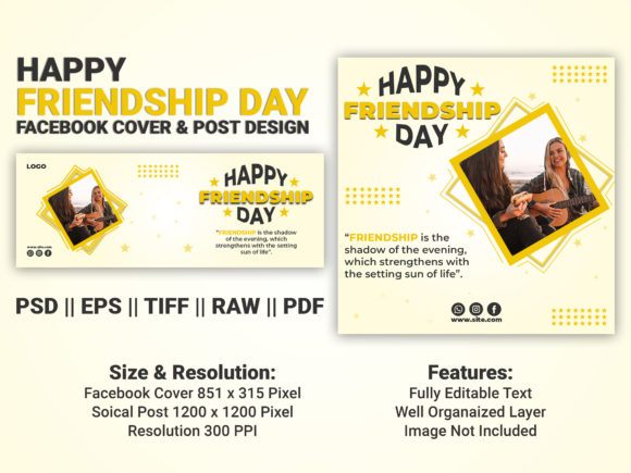 Download Happy Friendship Day Social Design - Social Collection