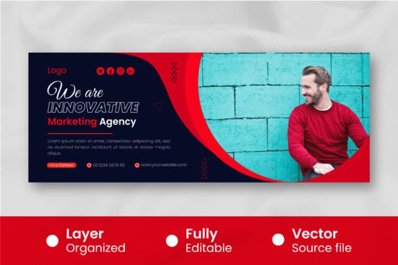 Download Modern Business Cover for Facebook Template - Cover Collection