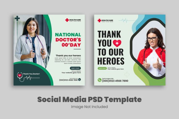 Download National Doctors Day Social Design Post - Social Collection
