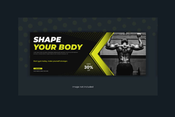 Download Gym Fitness Center Facebook Cover Banner - Cover Collection