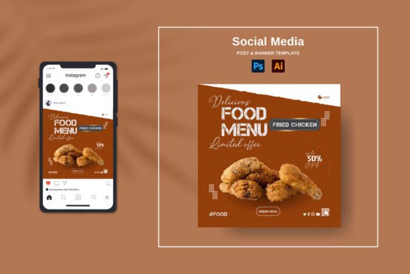 Download Social Media Food Menu Restaurant - Social media Collection