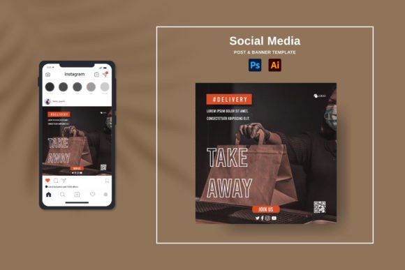 Download Social Media Post for Delivery - Social media Collection