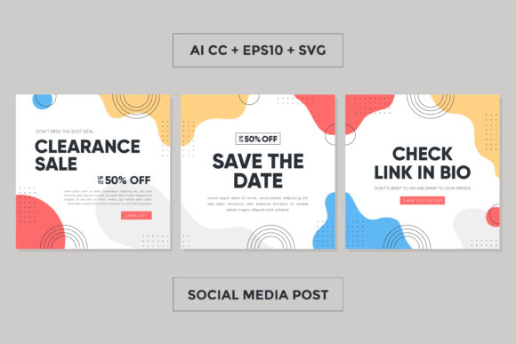 Download Social Media Square Post - Social media Collection