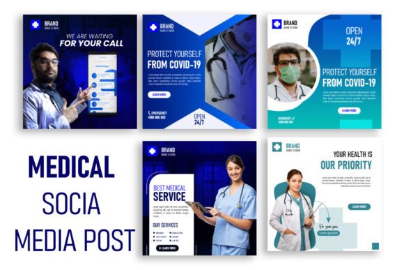 Download Medical Social Media Bundle - Social media Collection