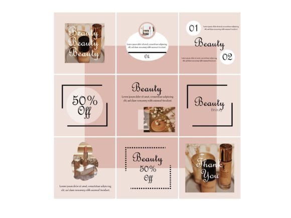 Download Media Social Template Beauty MakeUp - Social Collection